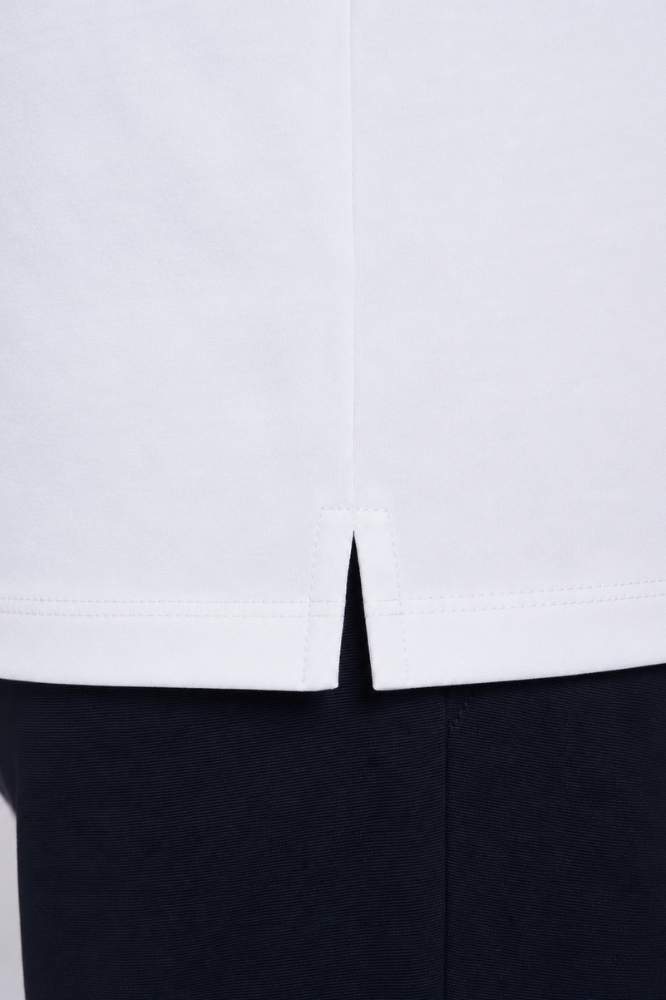 Camiseta Strong Algodão Egípcio Duplo Branco