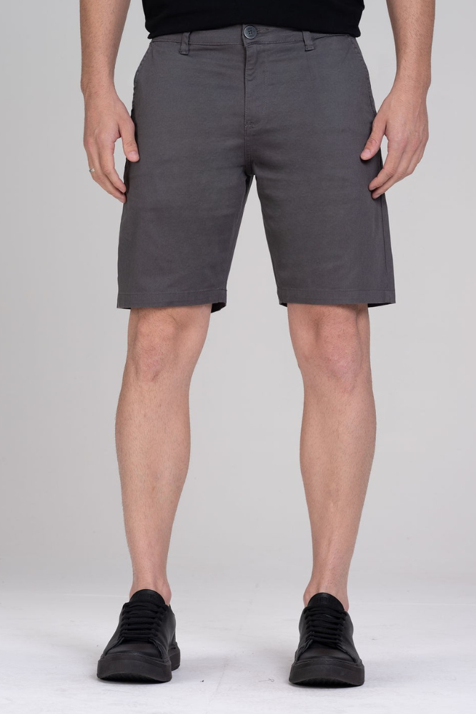 Bermuda Alfaiataria Chino Tailor Cinza