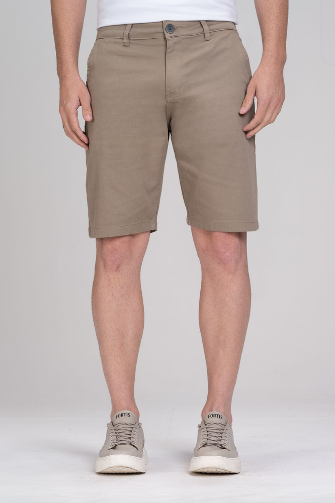 Bermuda Alfaiataria Chino Tailor Marrom