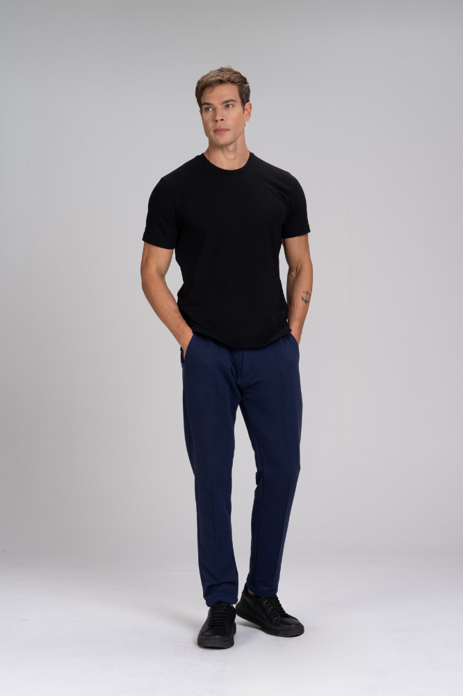 Camiseta Strong Algodão Egípcio Duplo Preto
