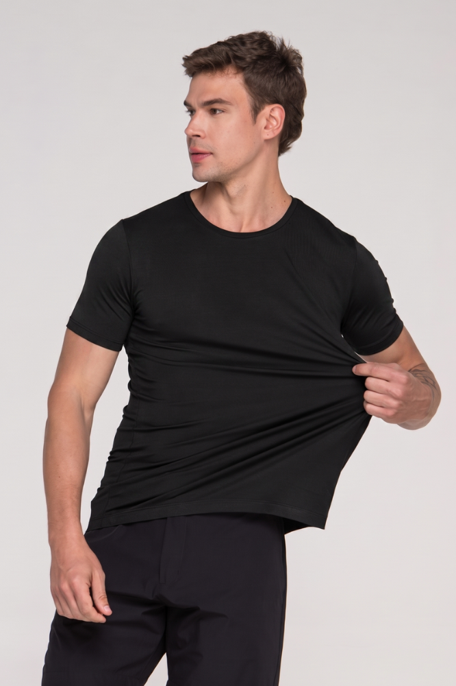 Camiseta Tech Modal Preto