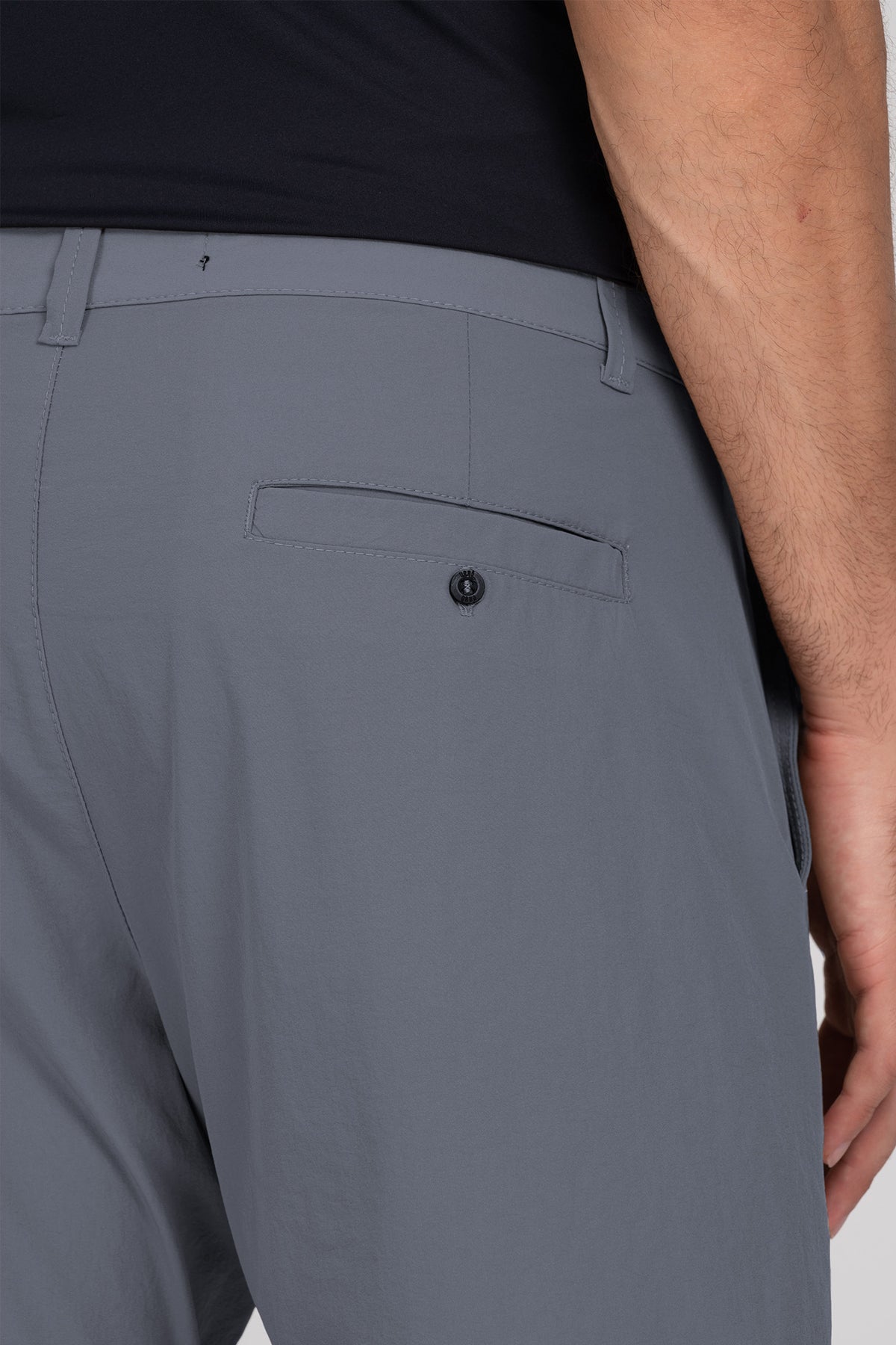Bermuda Alfaiataria Tech Cinza