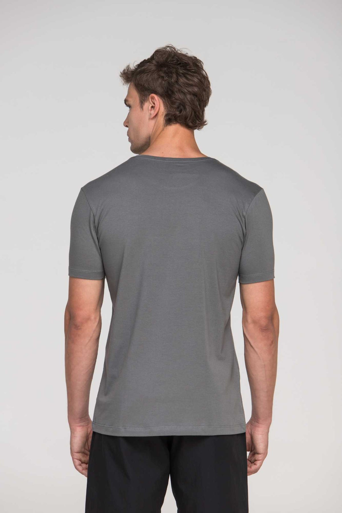 Camiseta Smart Algodão Egípcio Cinza