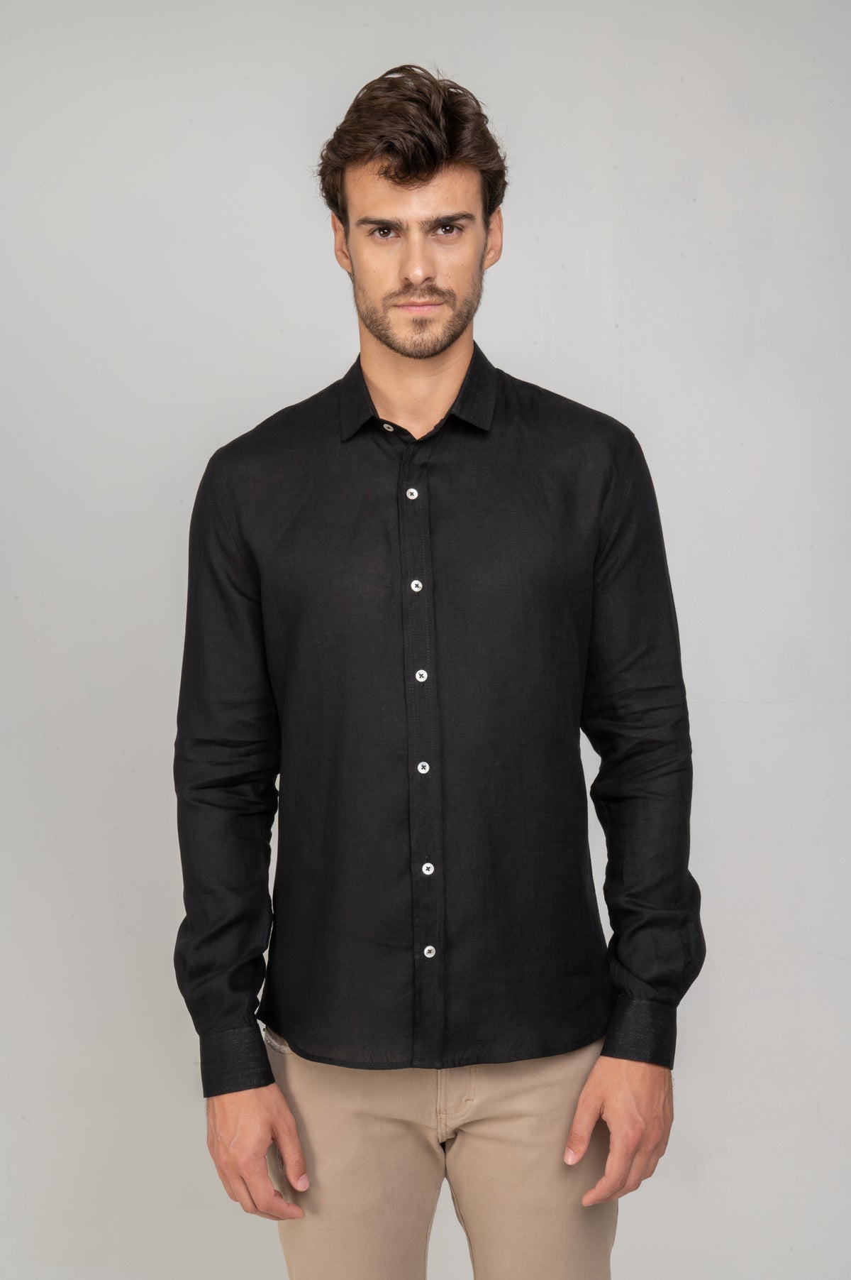 Kit 2 Camisas Sociais Puro Linho