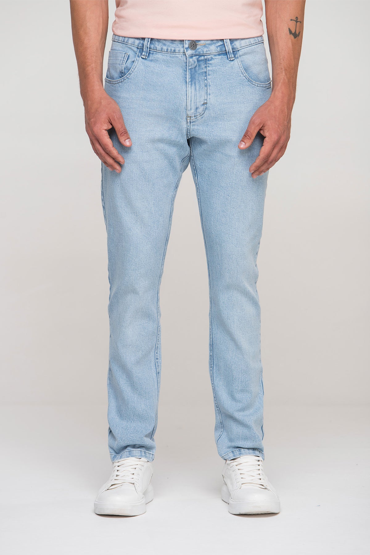 Calça Jeans Slim Silver