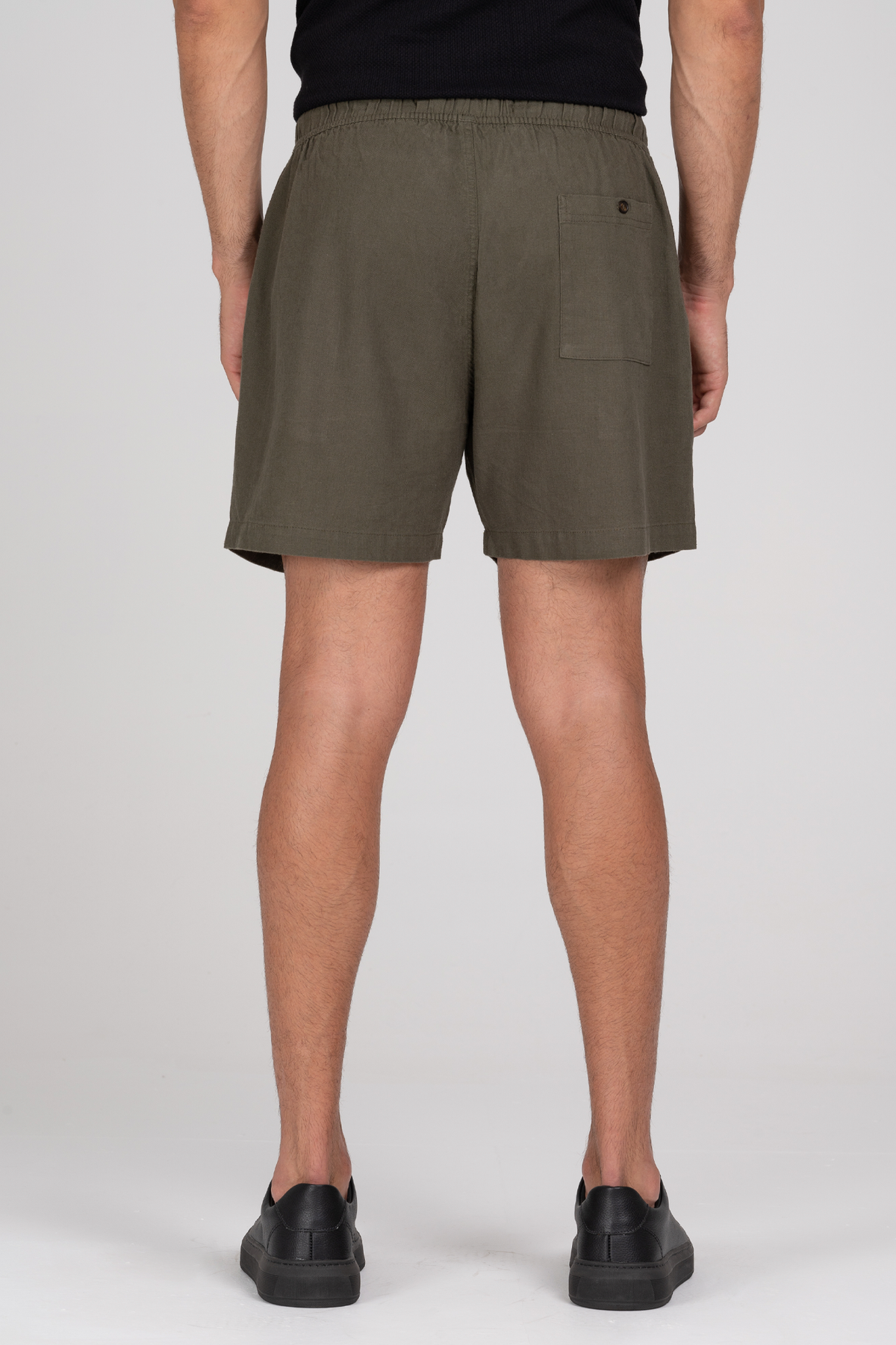 Short Linen Resort Elegance Verde