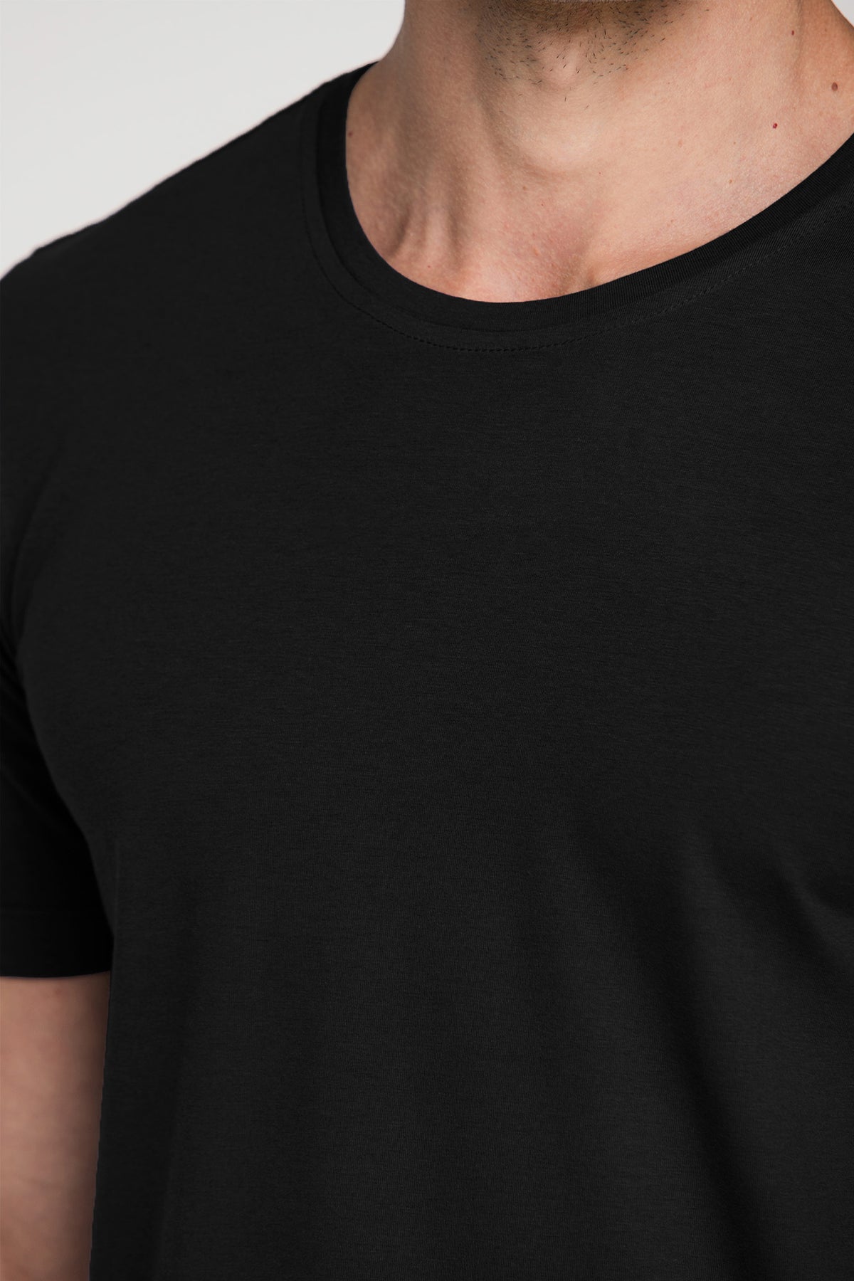 Camiseta Smart Algodão Egípcio Preta
