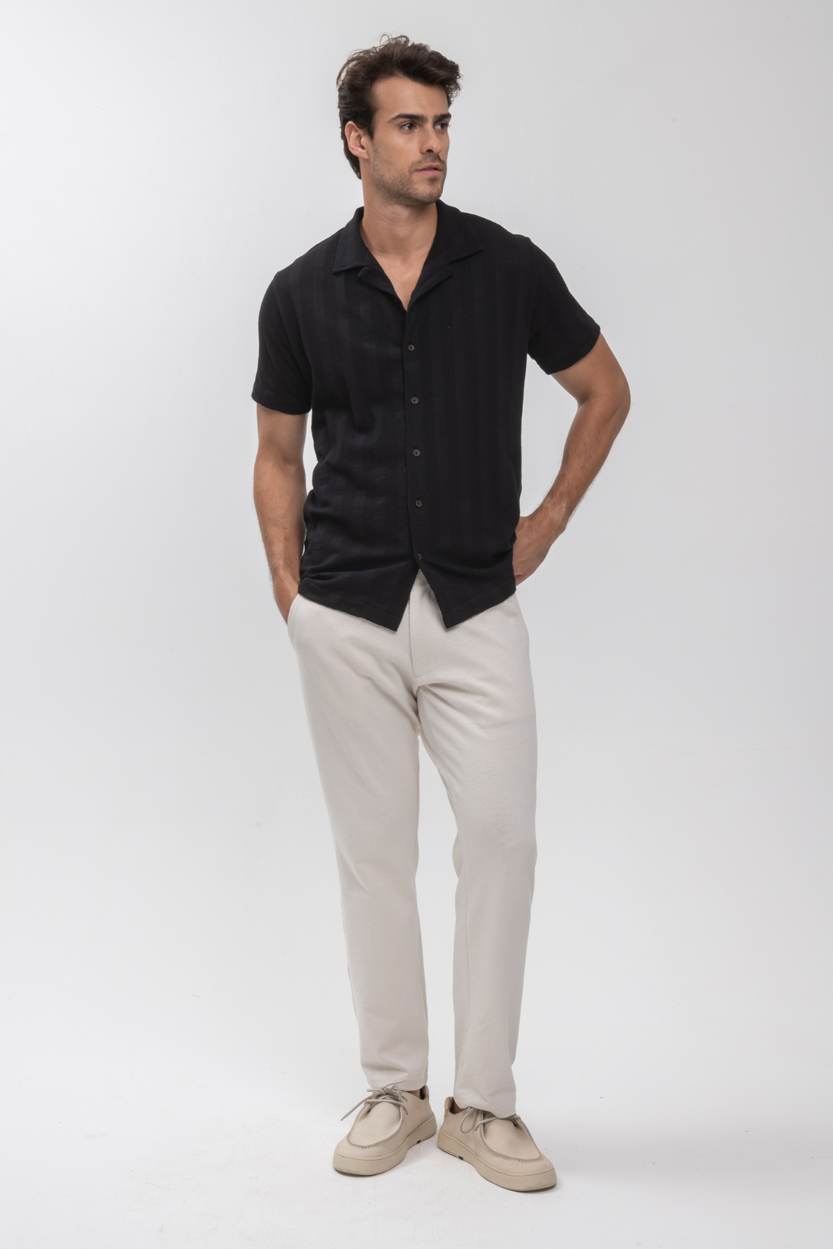Camisa Gola Esporte Marine Breeze Preta