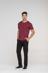 Camiseta Smart Algodão Egípcio Bordô