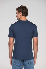 Camiseta Smart Algodão Egípcio Azul Marinho