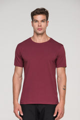 Camiseta Smart Algodão Egípcio Bordô