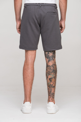 Bermuda Moletom Soft Piquet Cinza