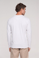 Camiseta Henley Manga Longa - OFF