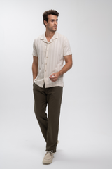 Camisa Gola Esporte Marine Breeze Bege