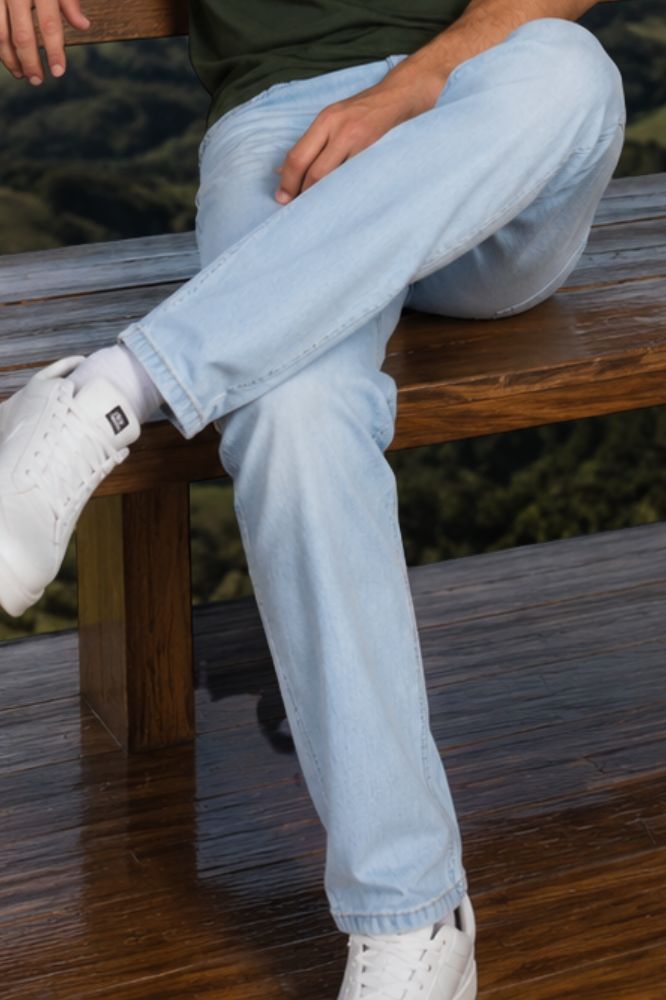 Calça Jeans Slim Clean