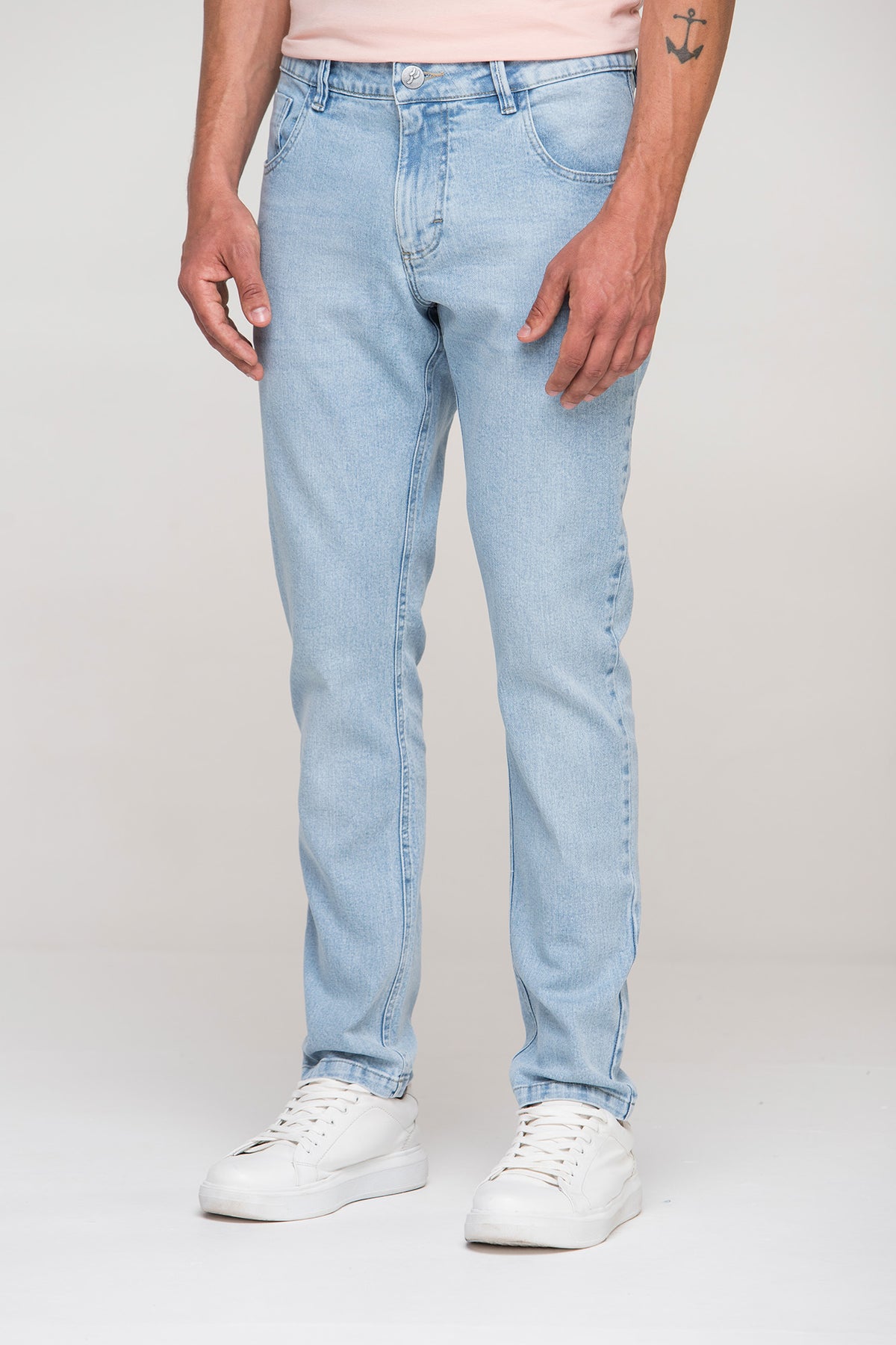 Calça Jeans Slim Silver