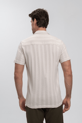 Camisa Gola Esporte Marine Breeze Bege