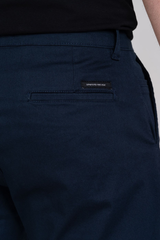 Bermuda Alfaiataria Chino Tailor Azul Marinho