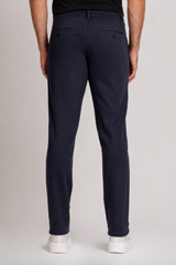 Calça Alfaiataria Cotton Smooth Azul Marinho