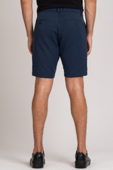 Bermuda Alfaiataria Flex Azul Marinho