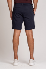 Bermuda Alfaiataria Cotton Smooth Azul