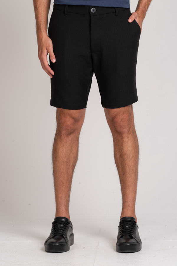 Bermuda Alfaiataria Flex Preta