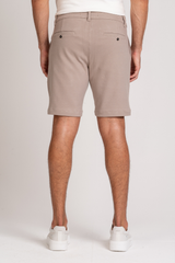 Bermuda Alfaiataria Cotton Smooth Bege