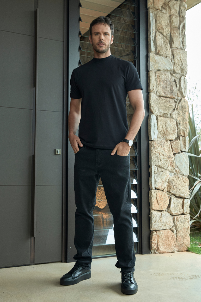Calça Jeans Slim Deep Shade