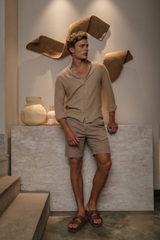 Bermuda Alfaiataria Chino Tailor Marrom
