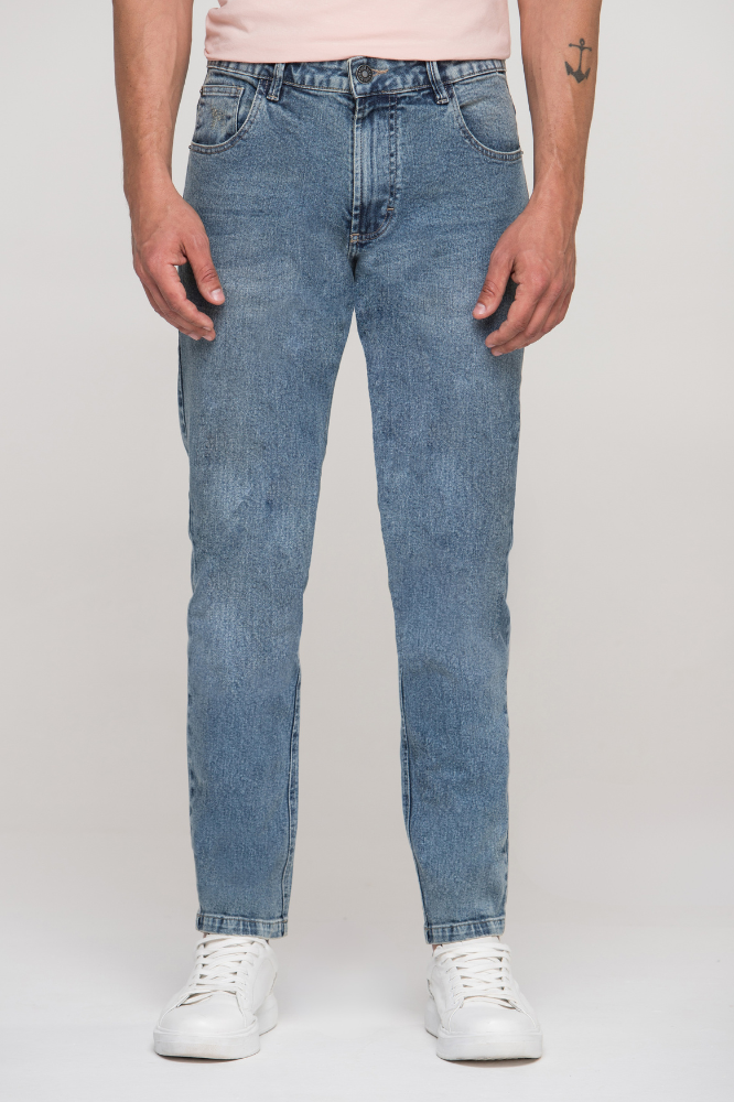 Calça Jeans Slim Ocean