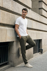 Calça Tecnológica Strong Alfaiataria Verde