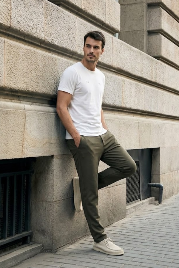 Calça Tecnológica Strong Alfaiataria Verde