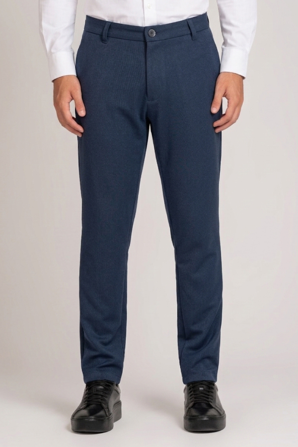 Calça Alfaiataria Genova Azul Marinho