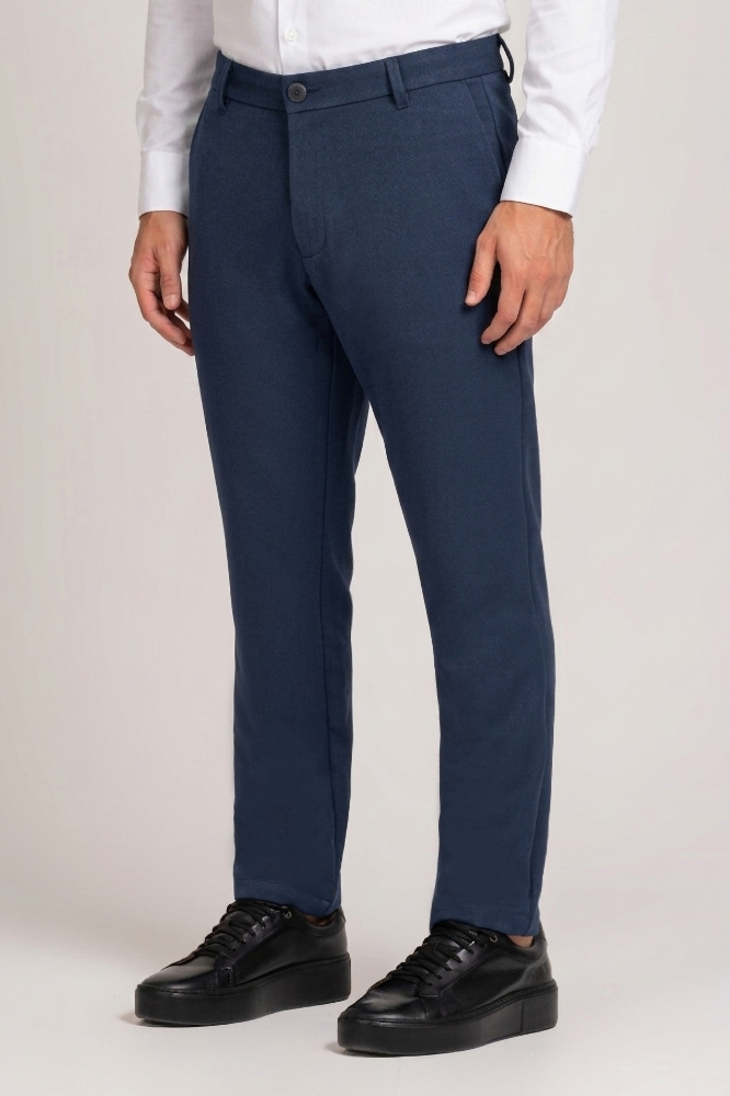 Calça Alfaiataria Genova Azul Marinho