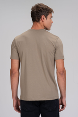 Camiseta Cotton Pima Taupe