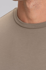 Camiseta Cotton Pima Taupe
