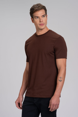 Camiseta Cotton Pima Marrom