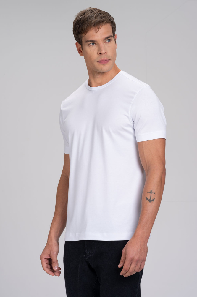 Camiseta Cotton Pima Branca