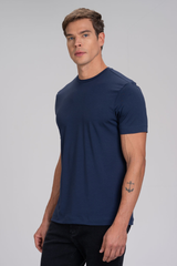 Camiseta Cotton Pima Azul Marinho
