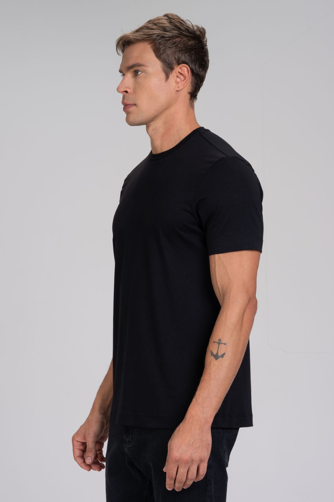 Camiseta Cotton Pima Preta
