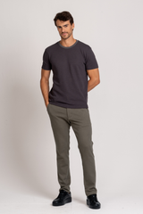 Camiseta Texturizada Atlas Cinza