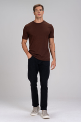 Camiseta Cotton Pima Marrom