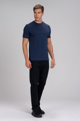 Camiseta Cotton Pima Azul Marinho