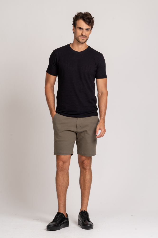Camiseta Texturizada Atlas Preta
