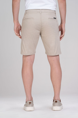 Bermuda Alfaiataria Chino Tailor Bege
