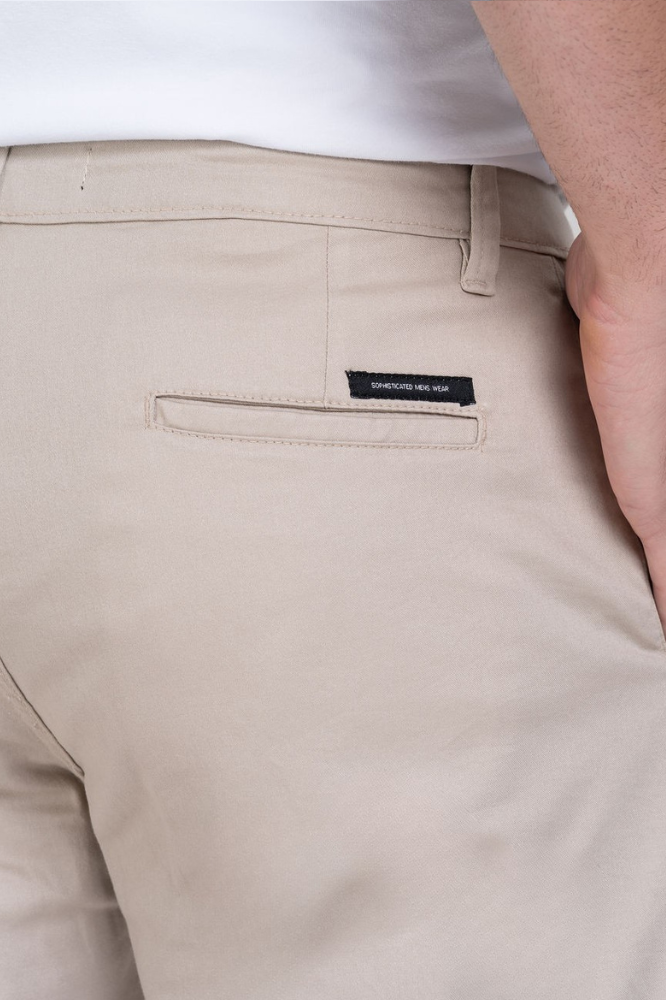 Bermuda Alfaiataria Chino Tailor Bege