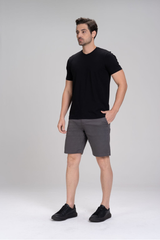 Bermuda Alfaiataria Chino Tailor Cinza