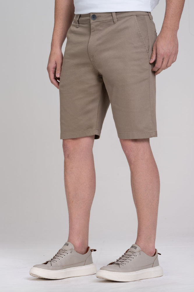 Bermuda Alfaiataria Chino Tailor Marrom