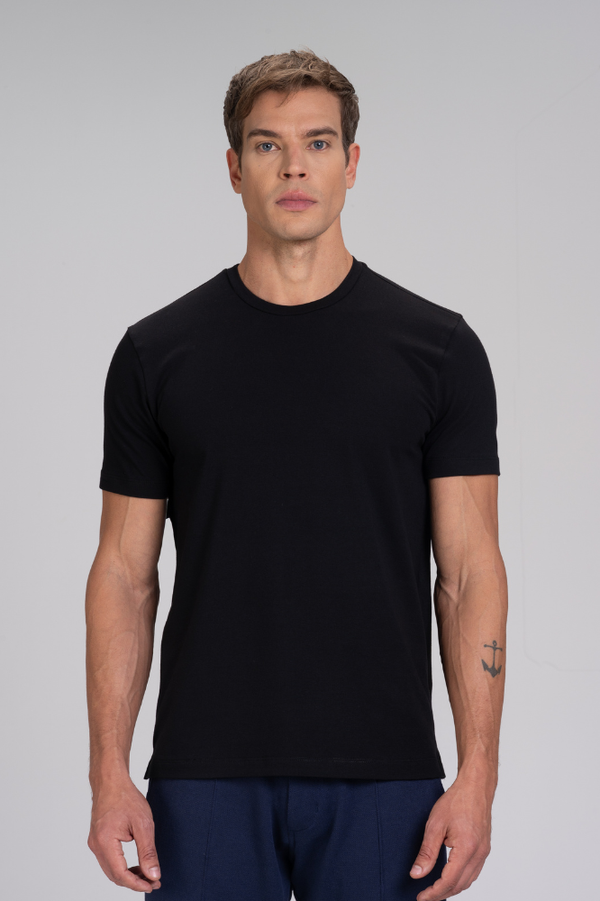 Camiseta Strong Algodão Egípcio Duplo Preto