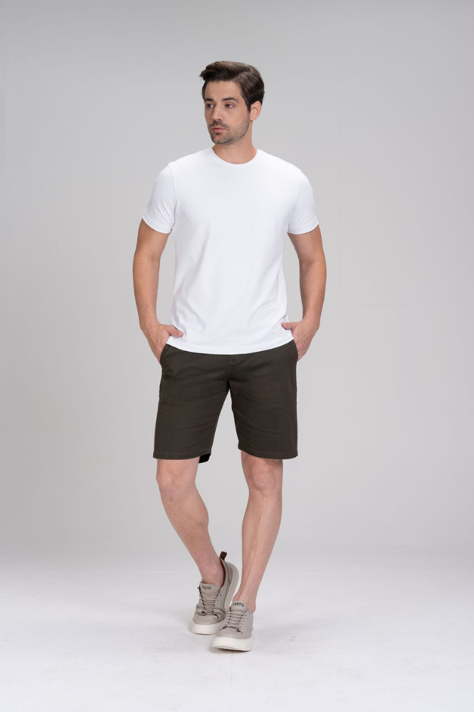 Bermuda Alfaiataria Chino Tailor Verde
